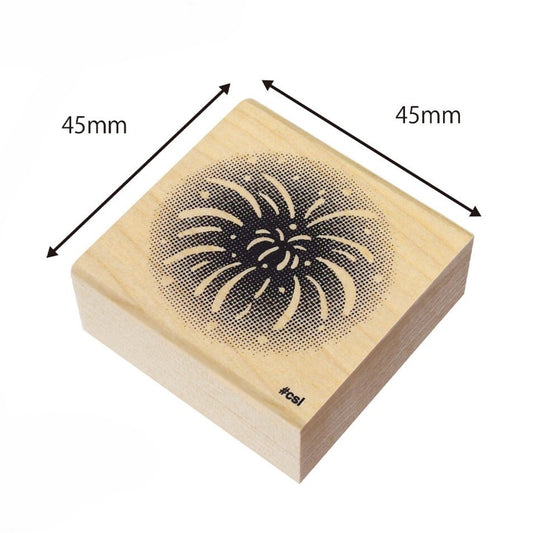 Kodomo no Kao Fireworks Rubber Stamp