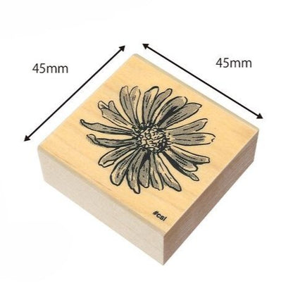 Kodomo no Kao Daisy Rubber Stamp