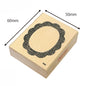 Scalloped Frame Rubber Stamp