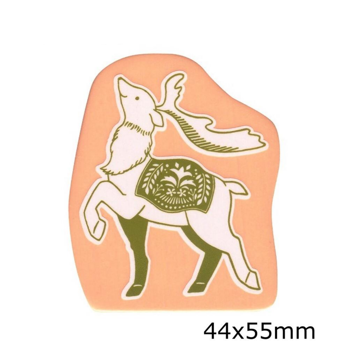 KODOMO NO KAO / Natsuko Taguchi×KODOMONOKAO Animal Wooden Stamp — Stamp:Reindeer