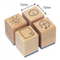 Weather Mini Rubber Stamp Set of 4