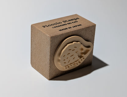 Hedgehog Mini Stamp - Piccolo Series, Made in Japan
