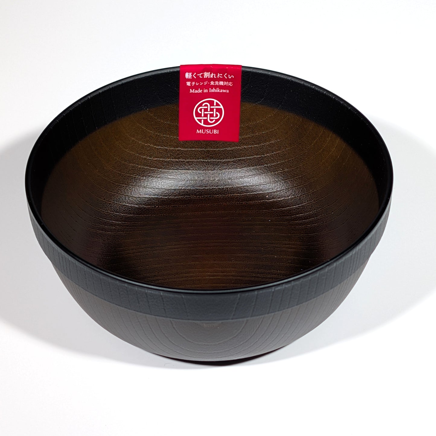 Musubi Donburi Bowl – Black Rim
