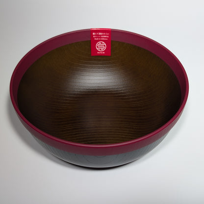 Musubi Donburi Bowl – 2 Sizes - Red Rim