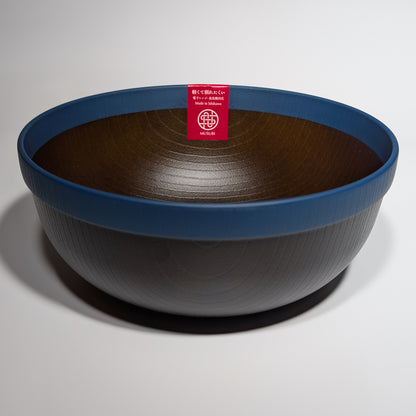 Musubi Donburi Bowl – 2 Sizes - Navy Rim
