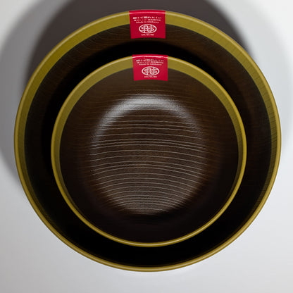 Musubi Donburi Bowl – 2 Sizes - Yellow Rim
