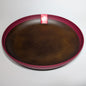 Musubi Dinner Plate – Red Rim