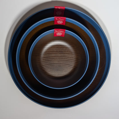 Musubi Donburi Bowl – 2 Sizes - Navy Rim