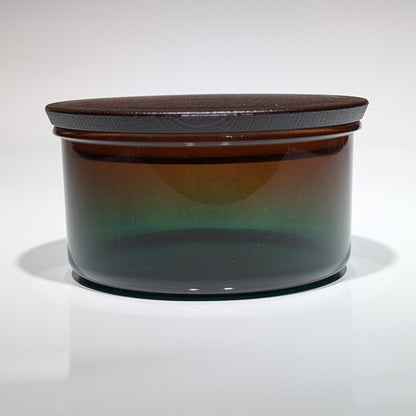 Gradient Round Storage Jar – Brown/Blue