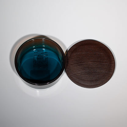 Gradient Round Storage Jar – Brown/Blue