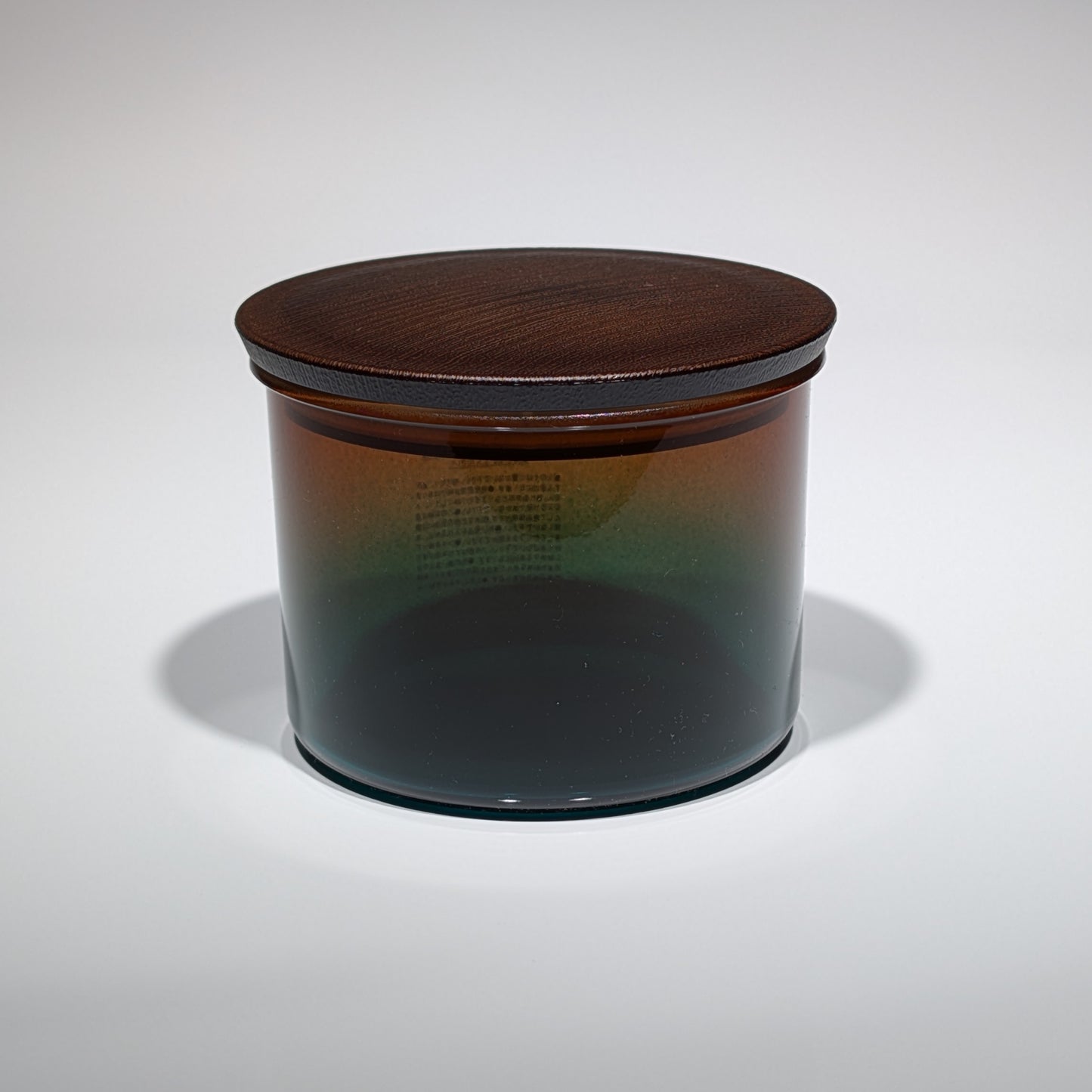 Gradient Round Storage Jar – Brown/Blue