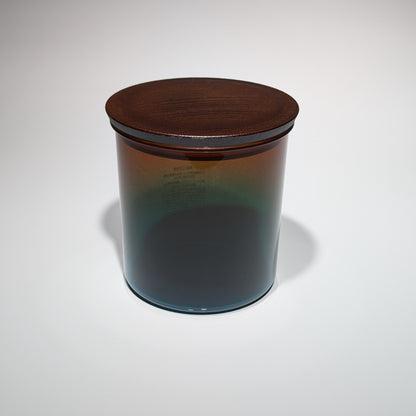 Gradient Round Storage Jar – Brown/Blue