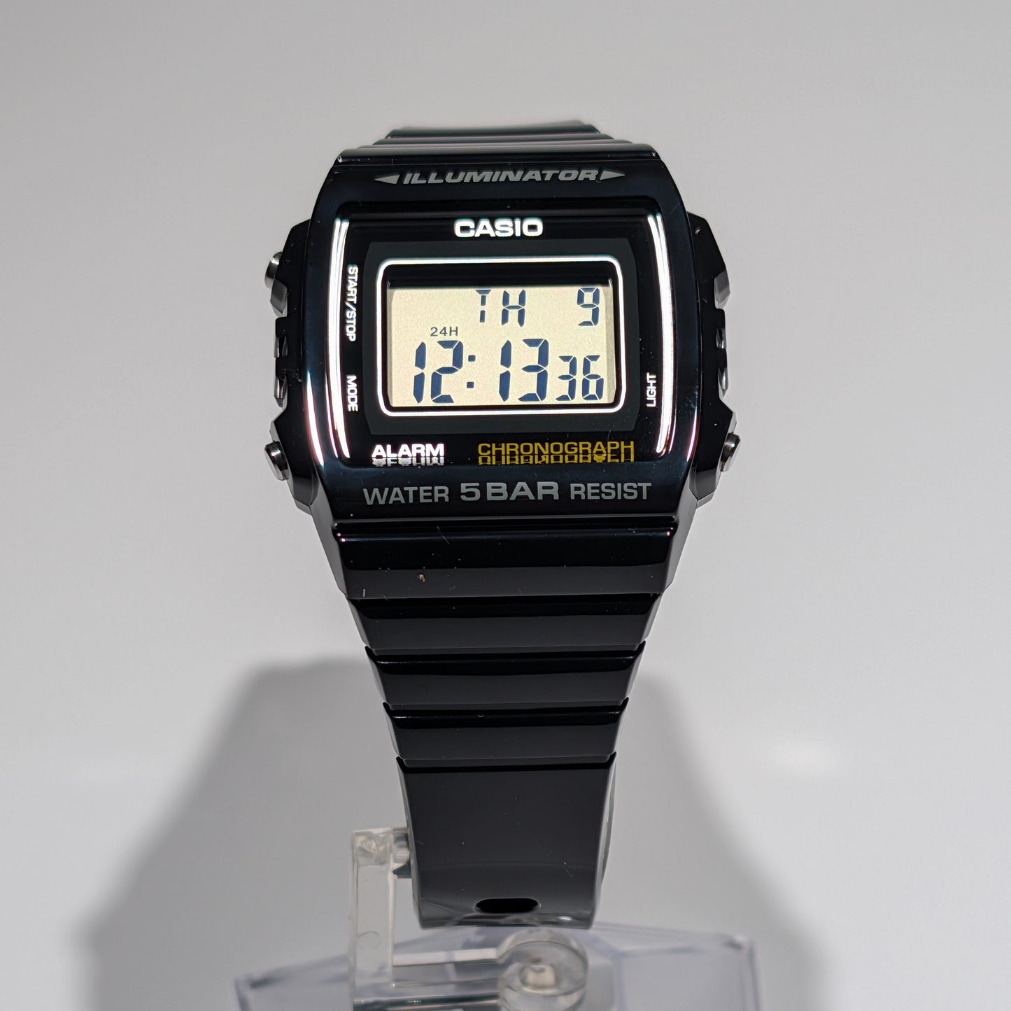 Casio W-215H Digital Watch – Black
