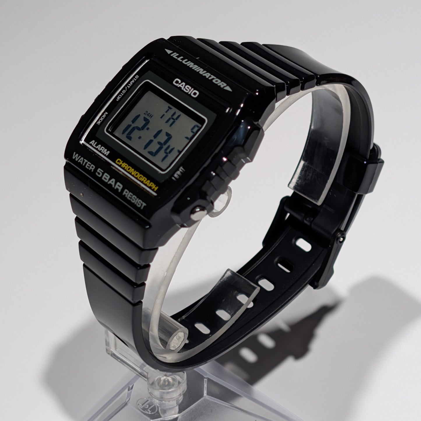 Casio W-215H Digital Watch – Black